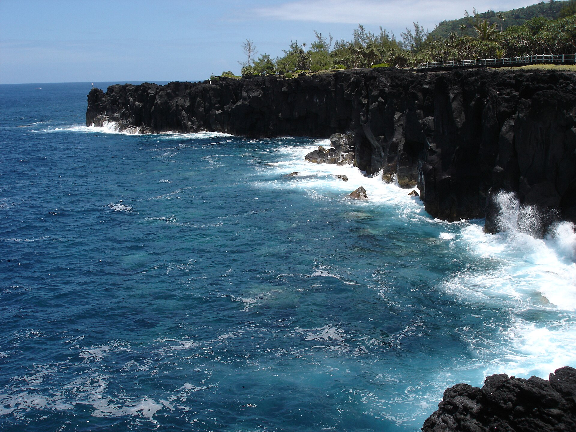 Côte volcanique de Saint-Philippe
