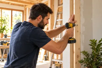 Exemple de travaux de pose et de finition.