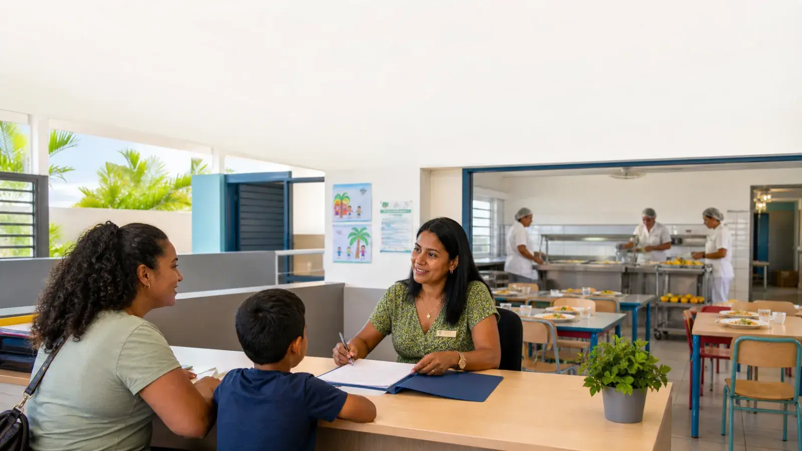 Visuel d’archive — Écoles et cantine 2026 à Saint-Leu : inscriptions et dialogue avec les familles
