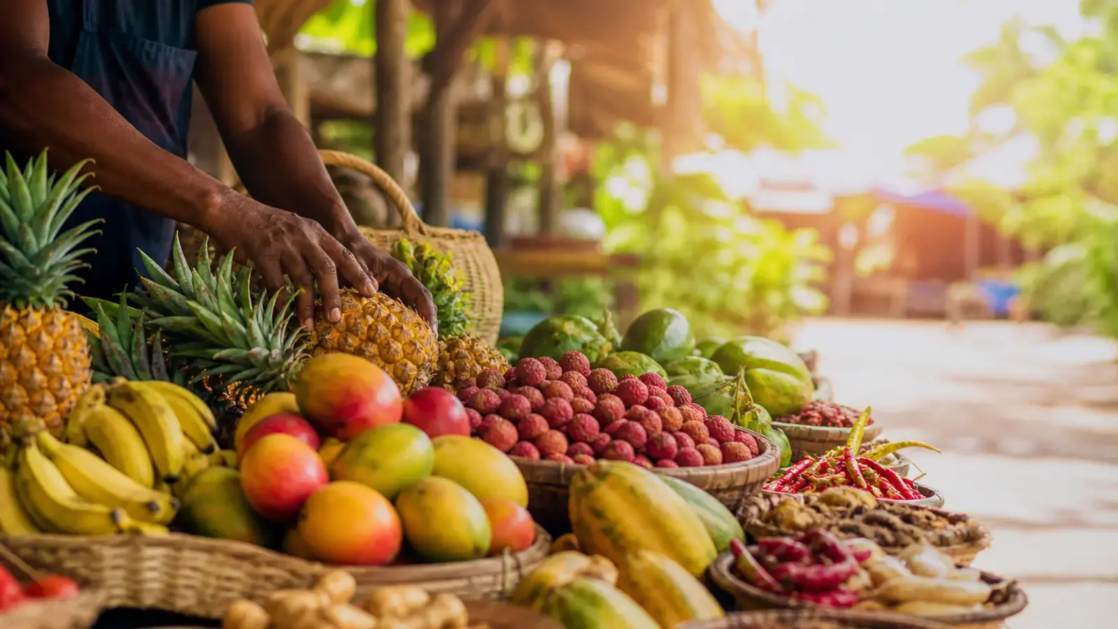 Visuel d’archive — Marchés forains de La Réunion : jours, produits et conseils