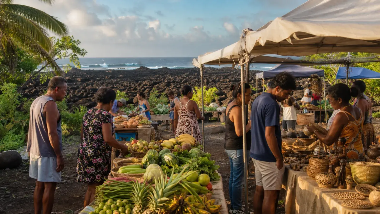 Visuel d’archive — Marchés et vie locale à Sainte-Rose : les repères utiles en 2026