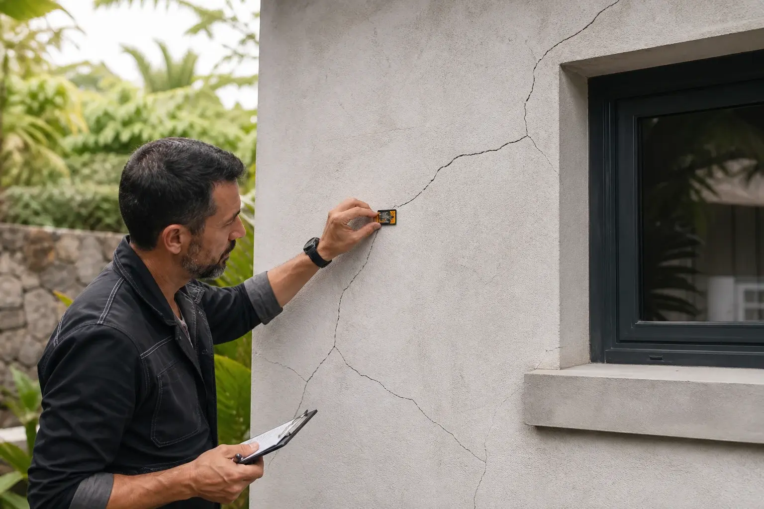 Visuel d’archive — Fissures dans une maison à La Réunion : lesquelles sont dangereuses ?