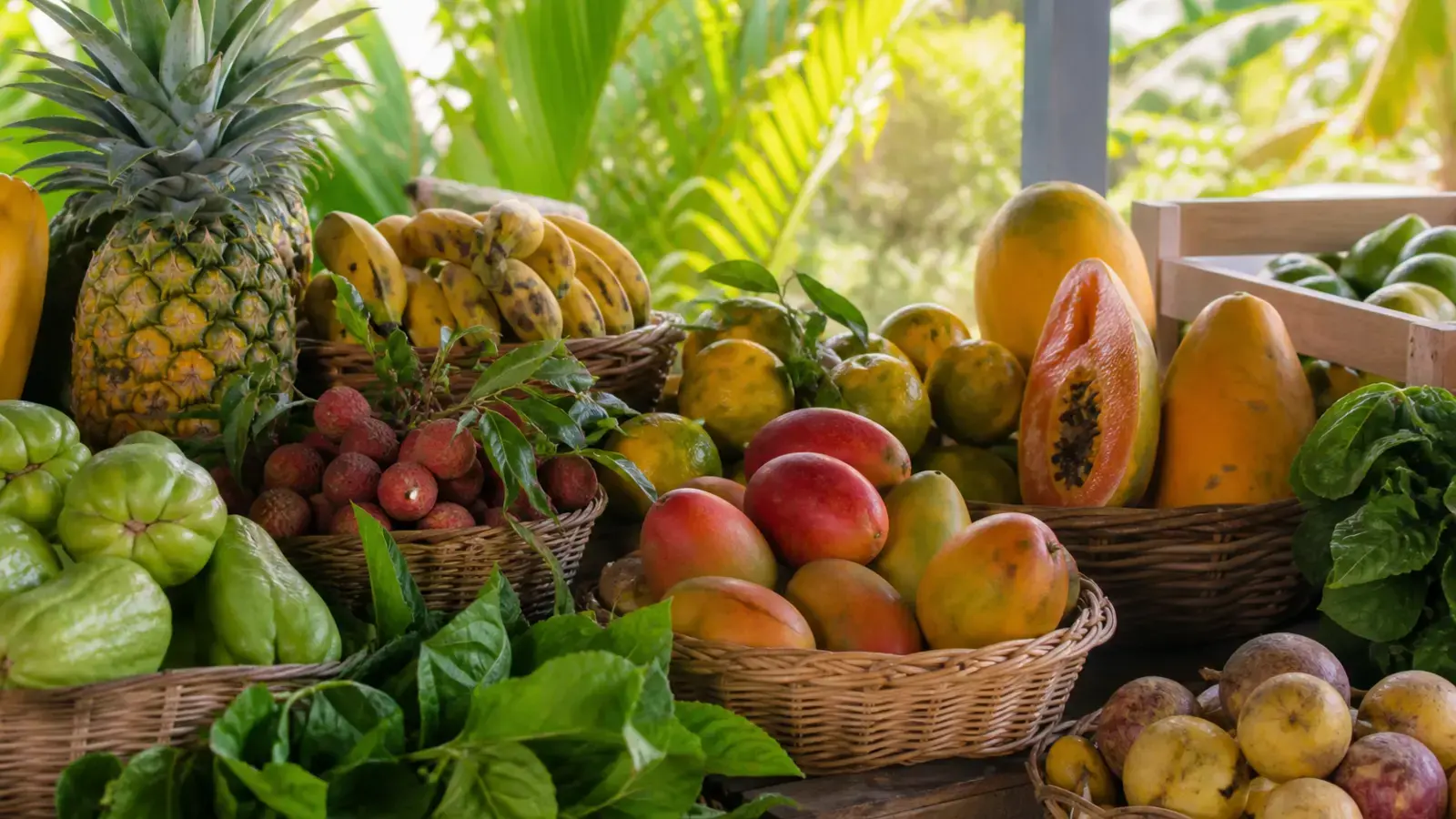 Visuel d’archive — Fruits et légumes de saison à La Réunion : le calendrier utile