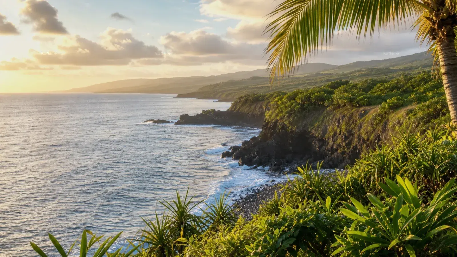 Visuel d’archive — Piton Grande Anse à Petite-Île : sentier et points de vue