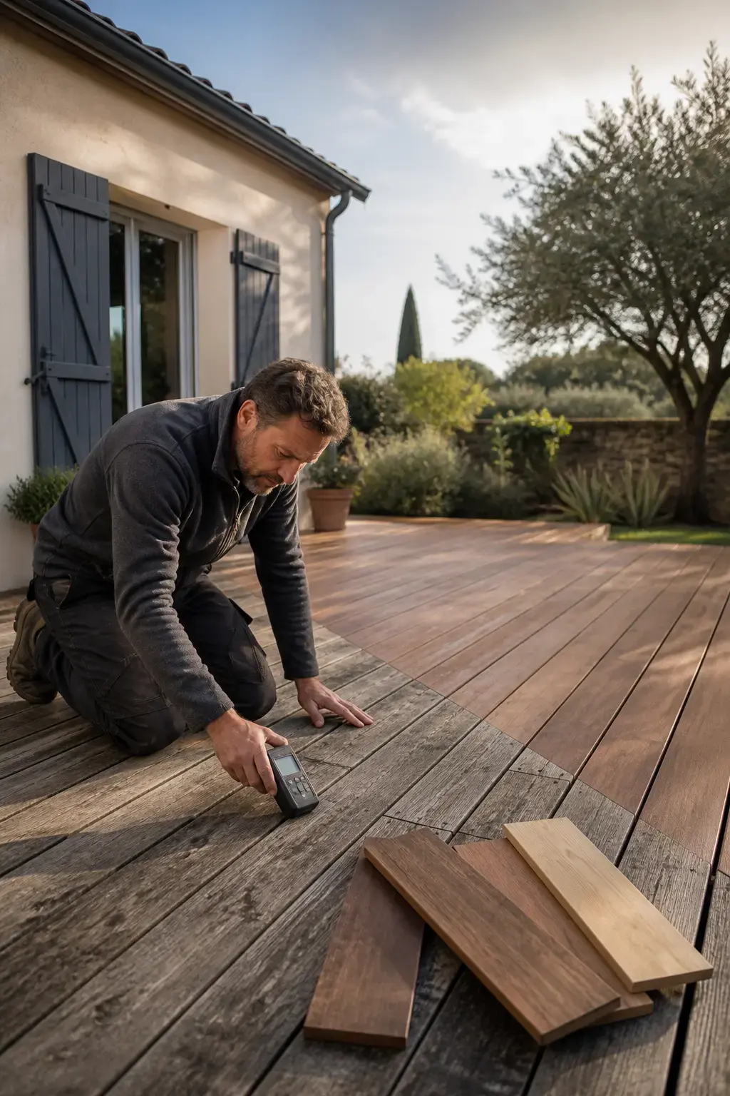Visuel d’archive — Terrasse en bois : rénover ou remplacer la structure ?