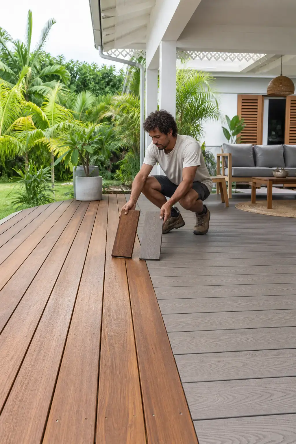 Visuel d’archive — Terrasse bois ou composite à La Réunion : que choisir sous le climat tropical ?