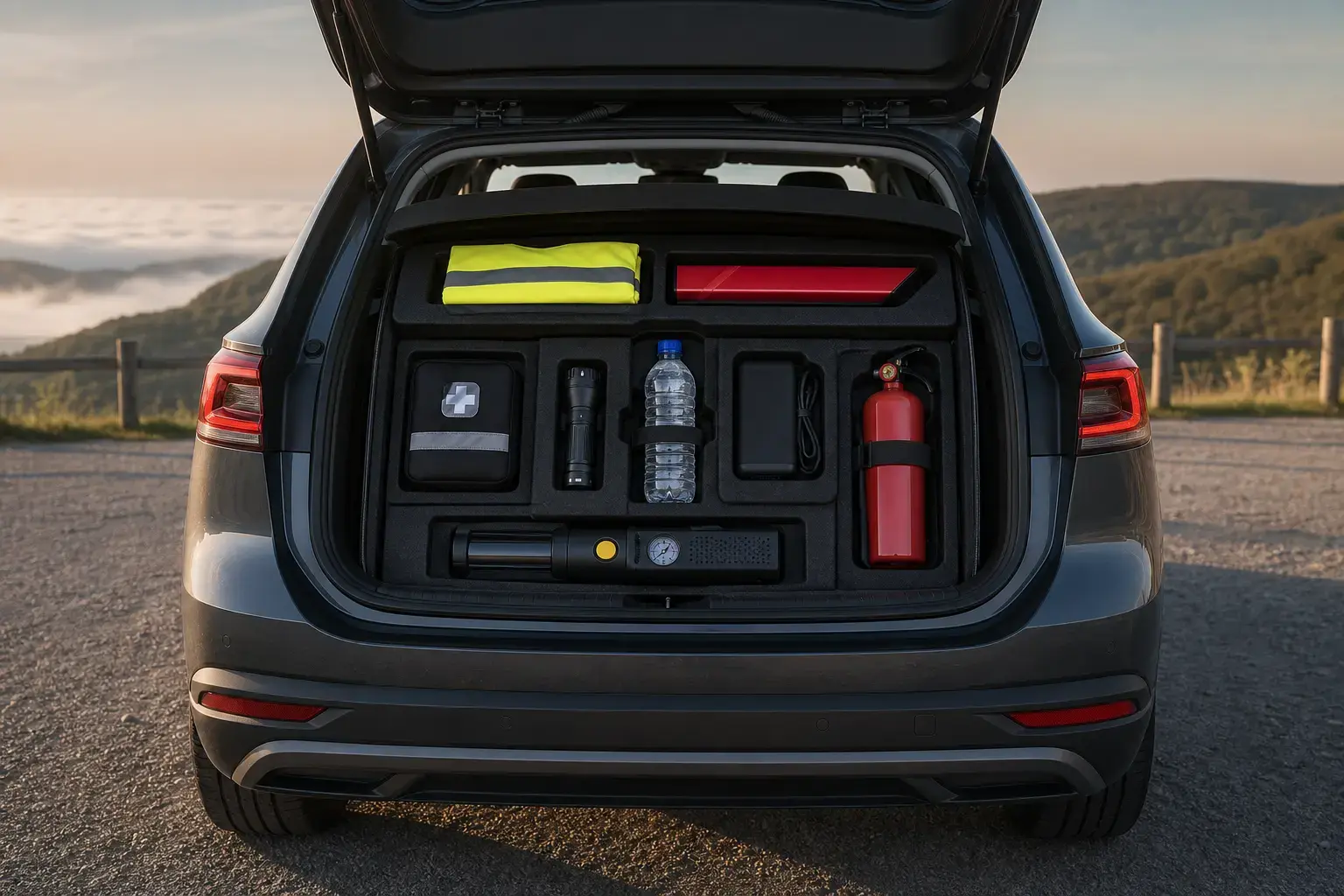 Visuel d’archive — Kit de sécurité en voiture : obligatoire, recommandé ou inutile ?