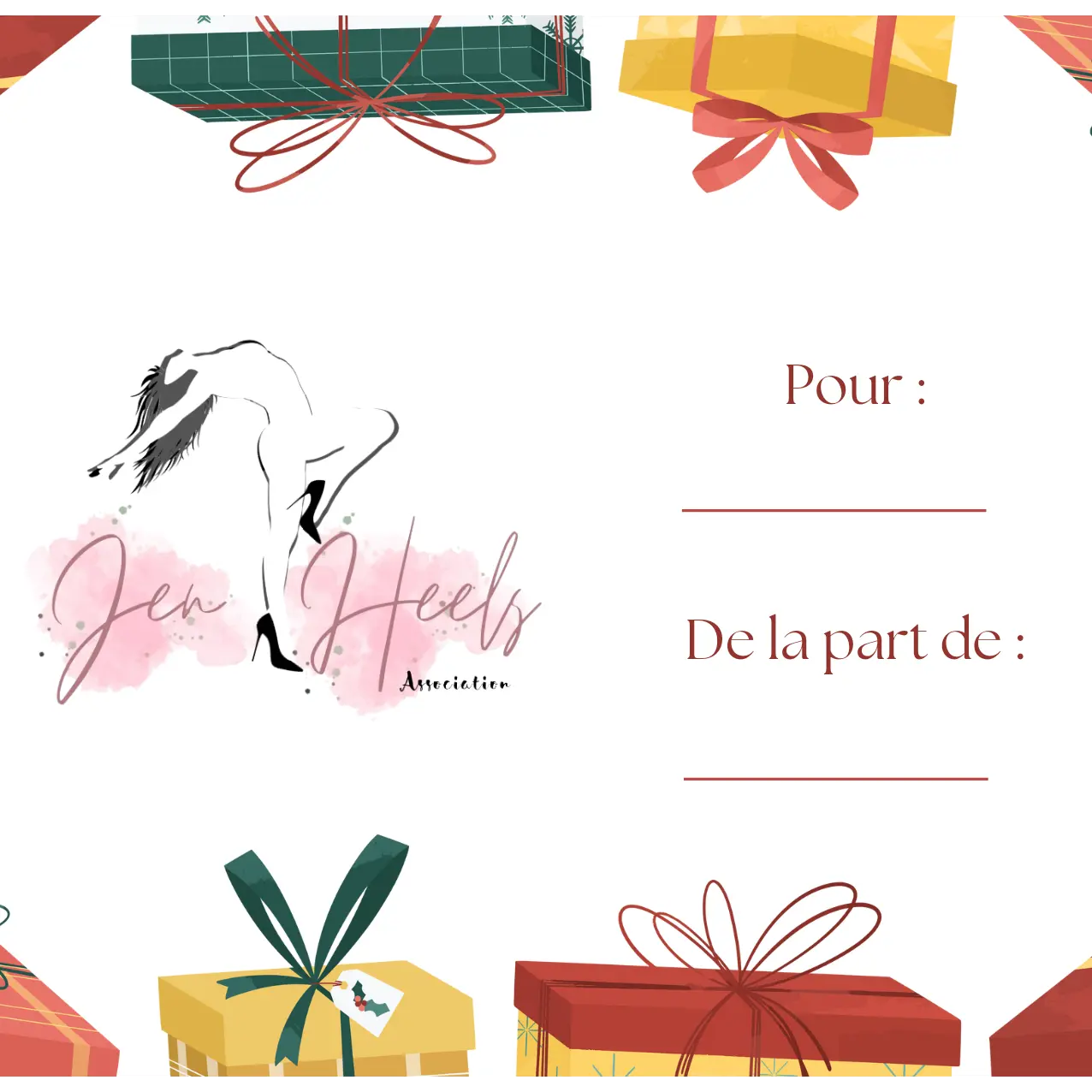 Carte cadeau – abonnement mensuel