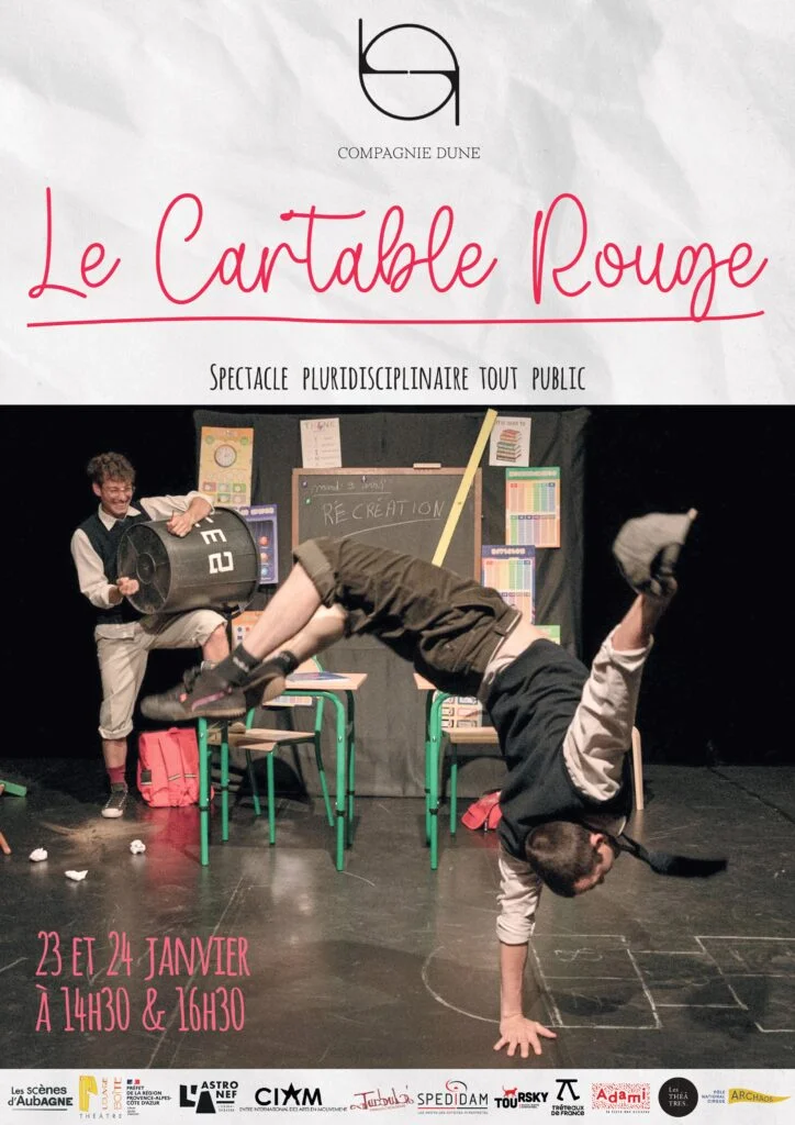 Le cartable rouge