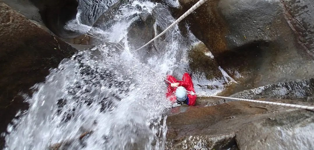Parcours canyoning de Fleur Jaune avec CiméO Nature