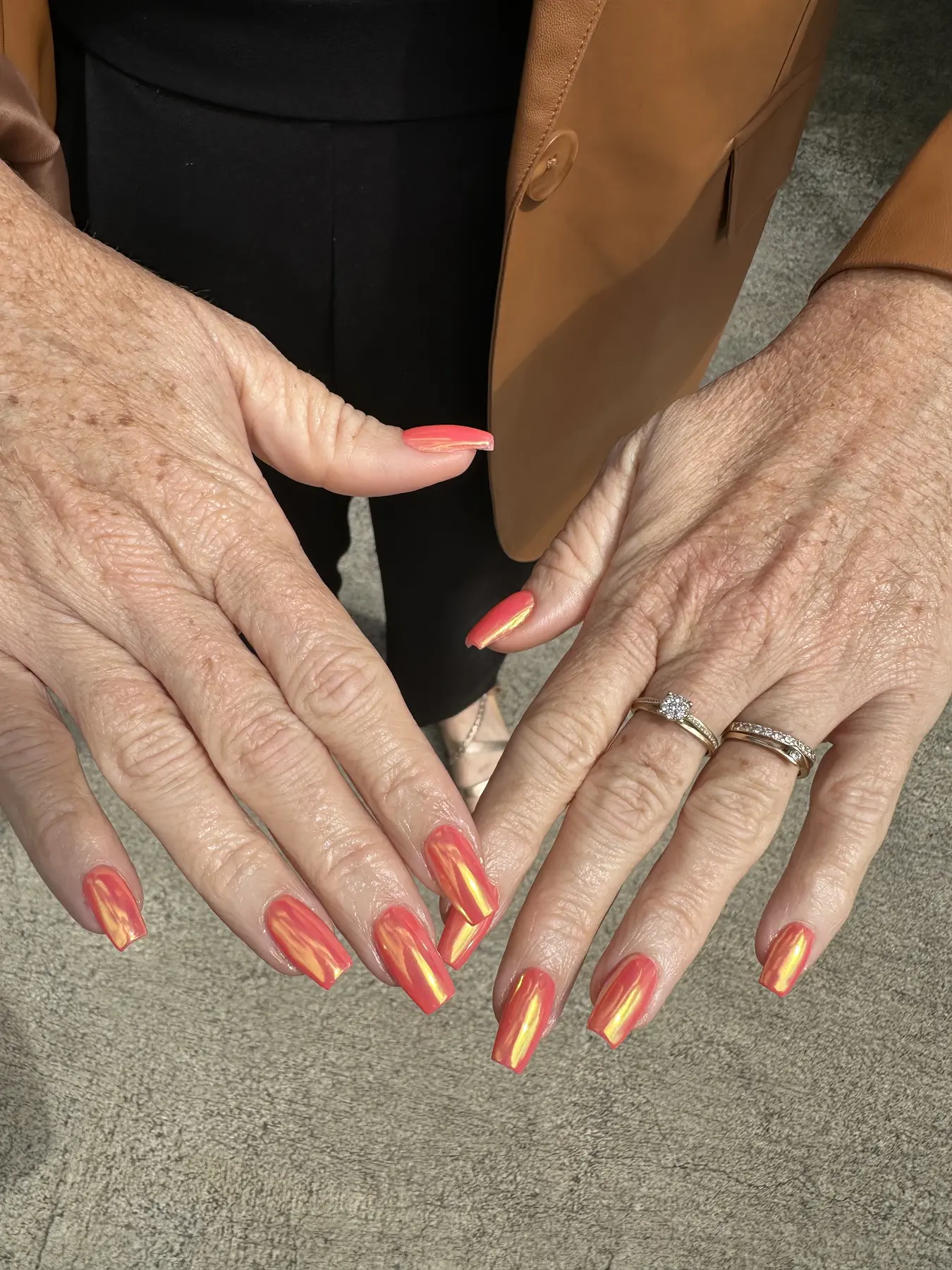 Pose de gel sur ongles naturel