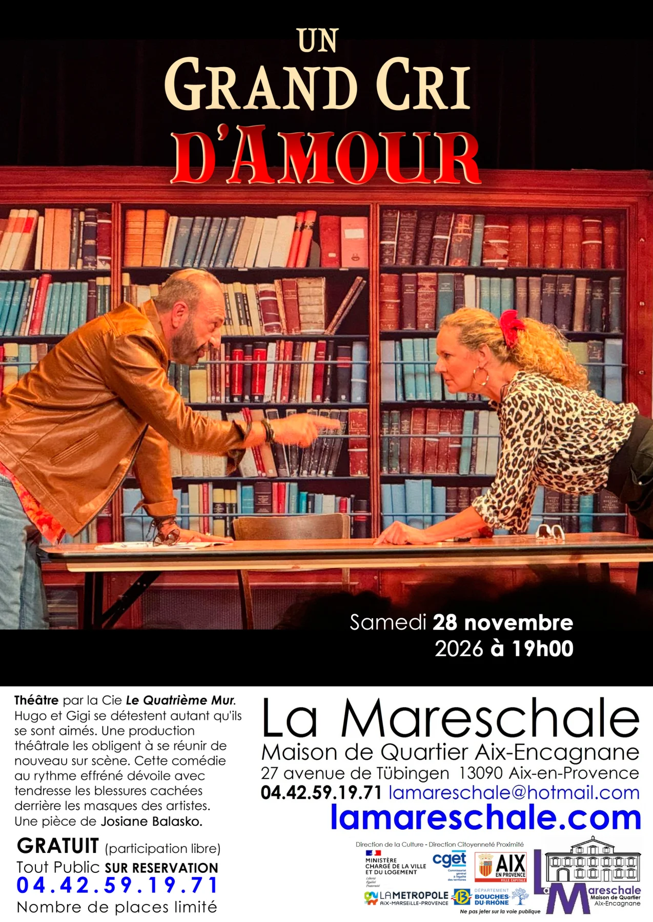 Spectacle - Un grand cri d'amour