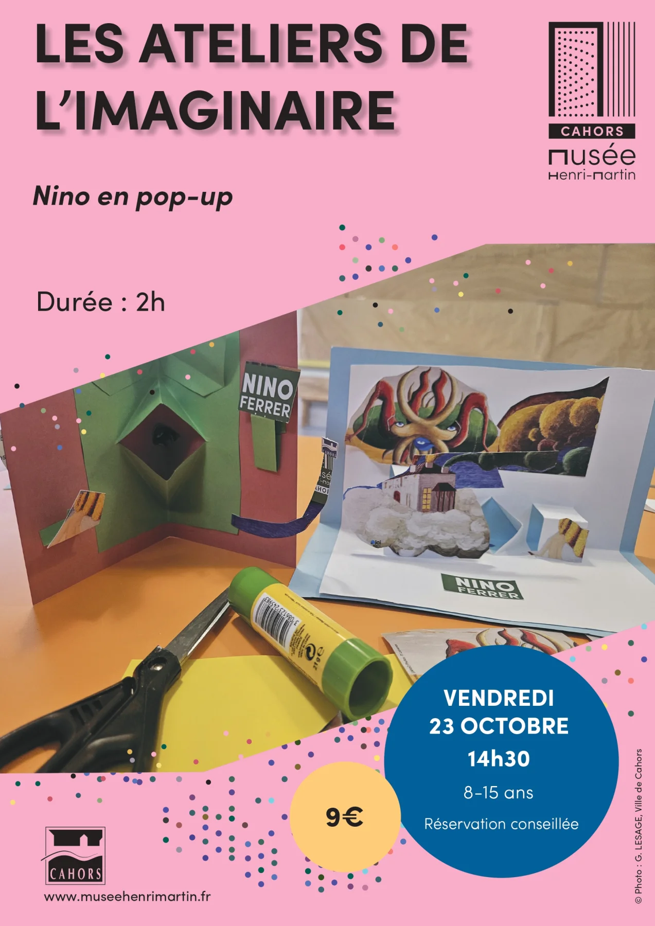 Les ateliers de l'imaginaire au Musée Henri-Martin