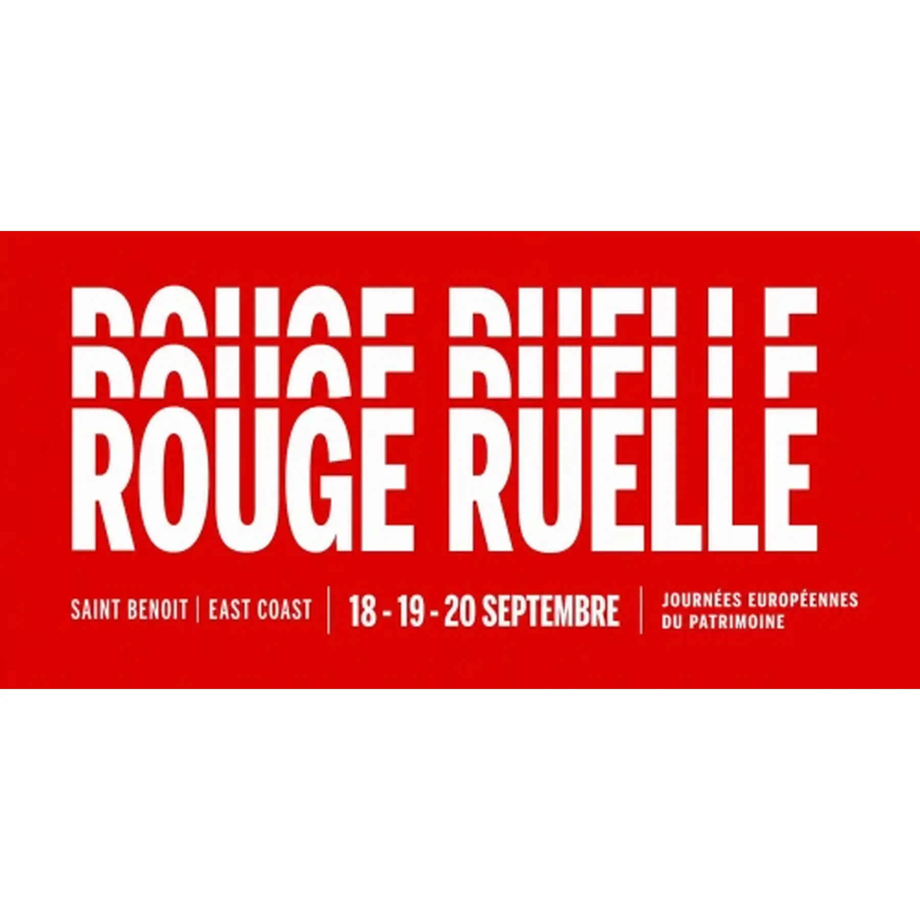 Rouge Ruelle à Saint-Benoît