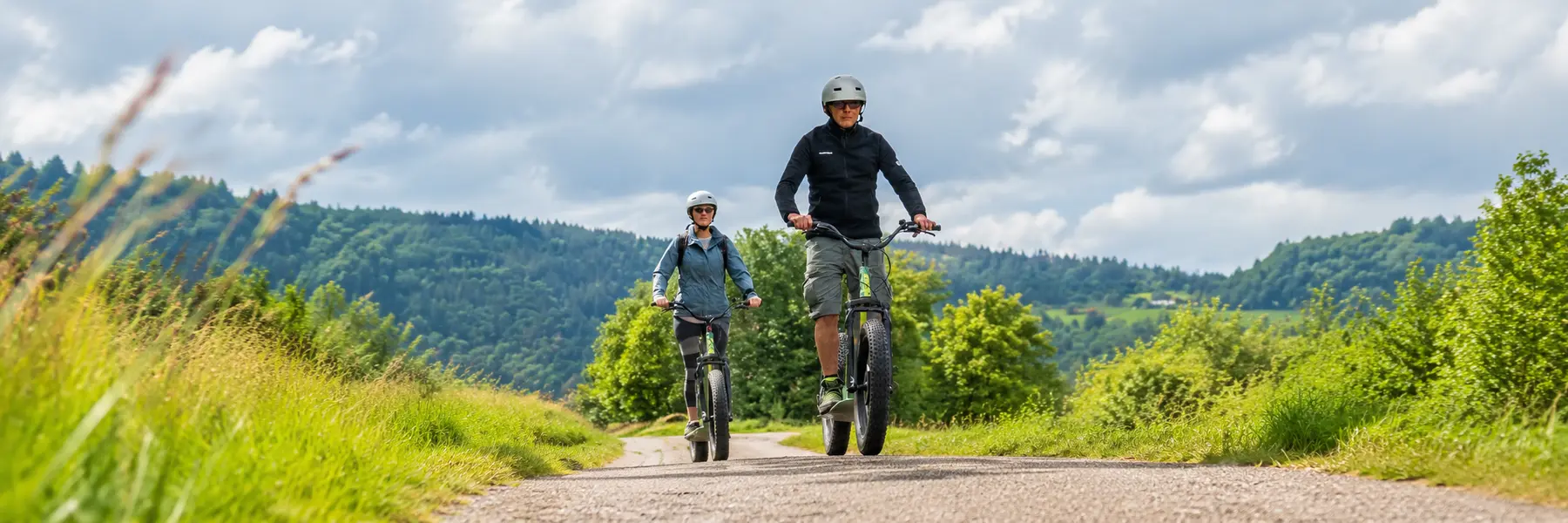 Balade en trottinette électrique chez Green Mojo — photo OTLBHV, G. Bervard, adaptation panoramique.