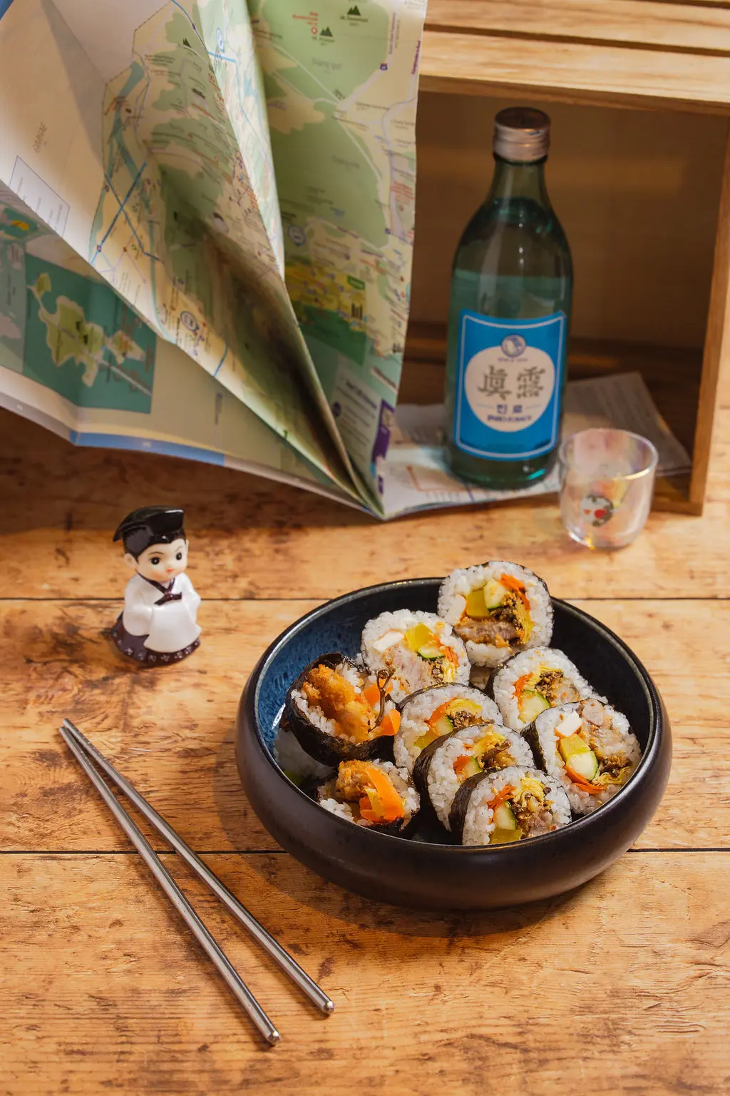 Présentation d’un plat coréen — Chef Kim, Office de tourisme de l’Est