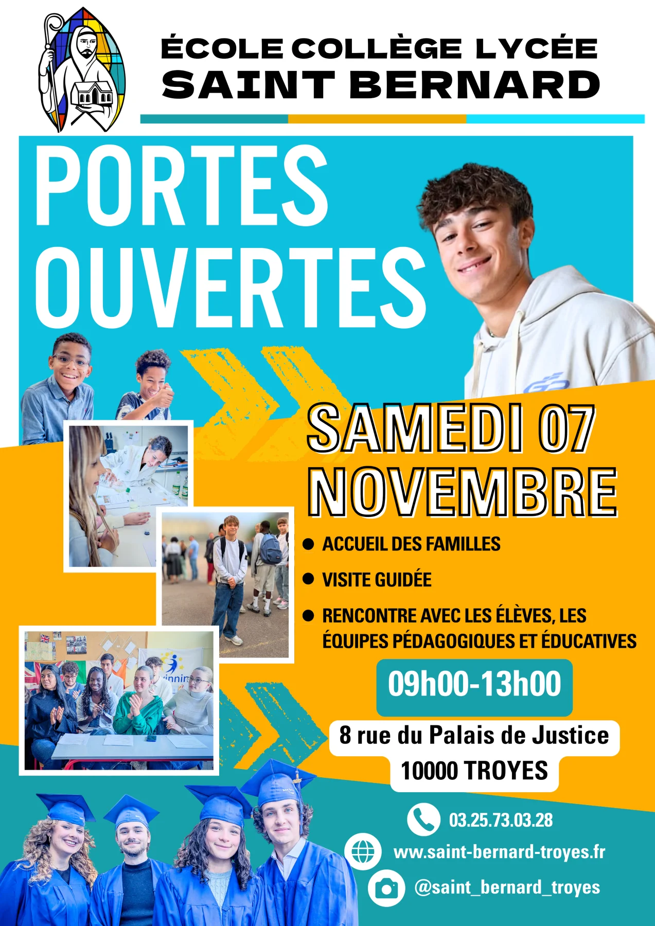 Portes Ouvertes "Ecole Collège Lycée Saint Bernard"