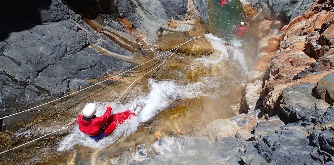 Parcours canyoning de Bras Rouge avec CiméO Nature
