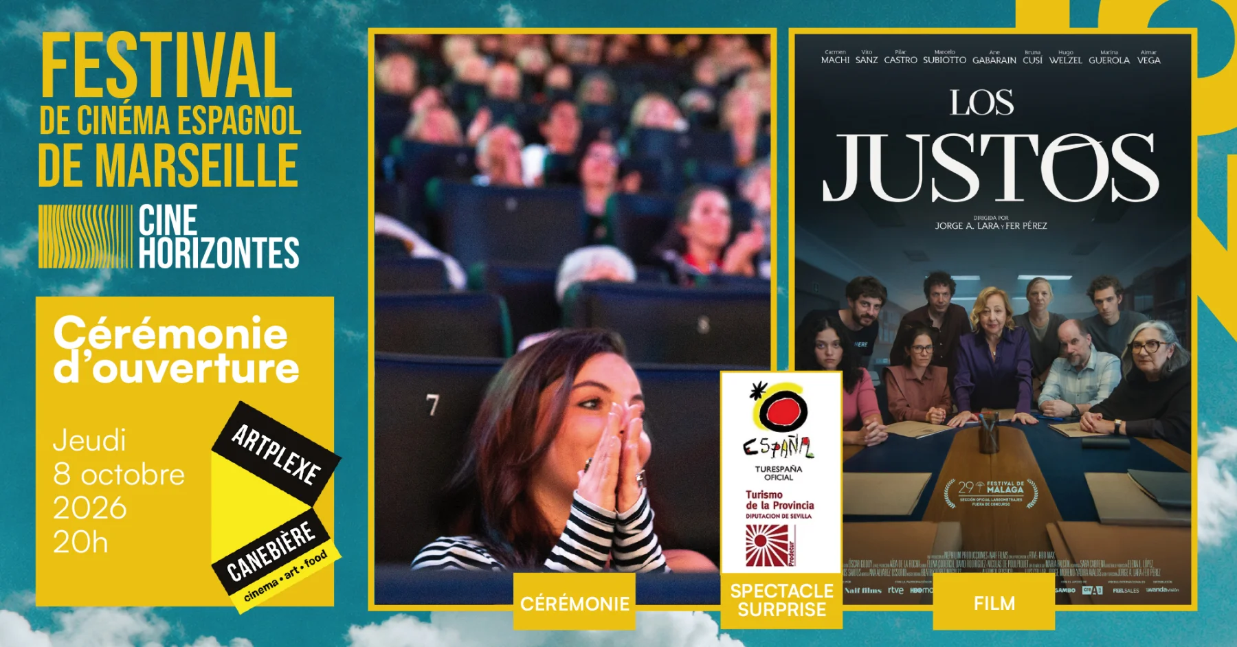 Cérémonie d'ouverture CinéHorizontes 2026