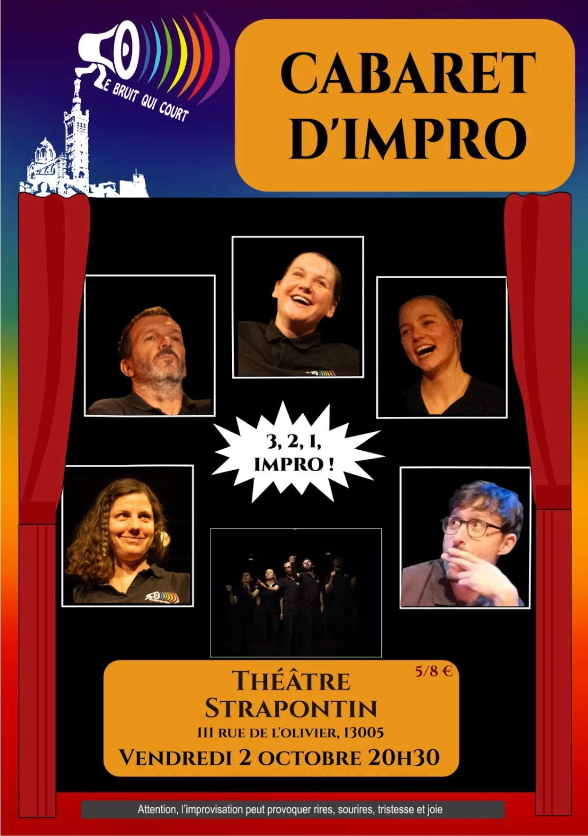 Le Cabaret d'impro du Bruit Qui Court