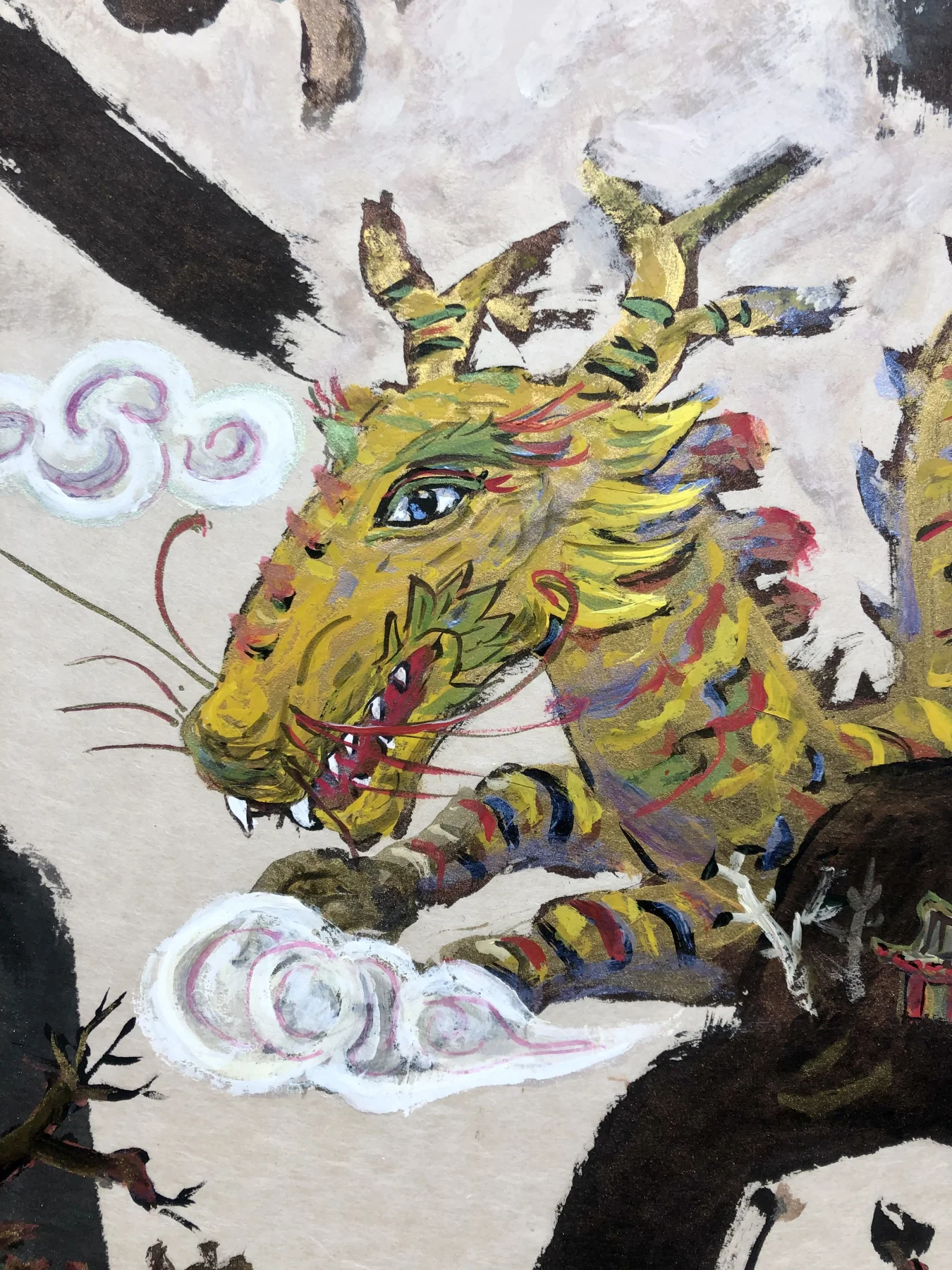 Lee Ufan Arles - Atelier des 8-11 ans - Animaux du Minhwa