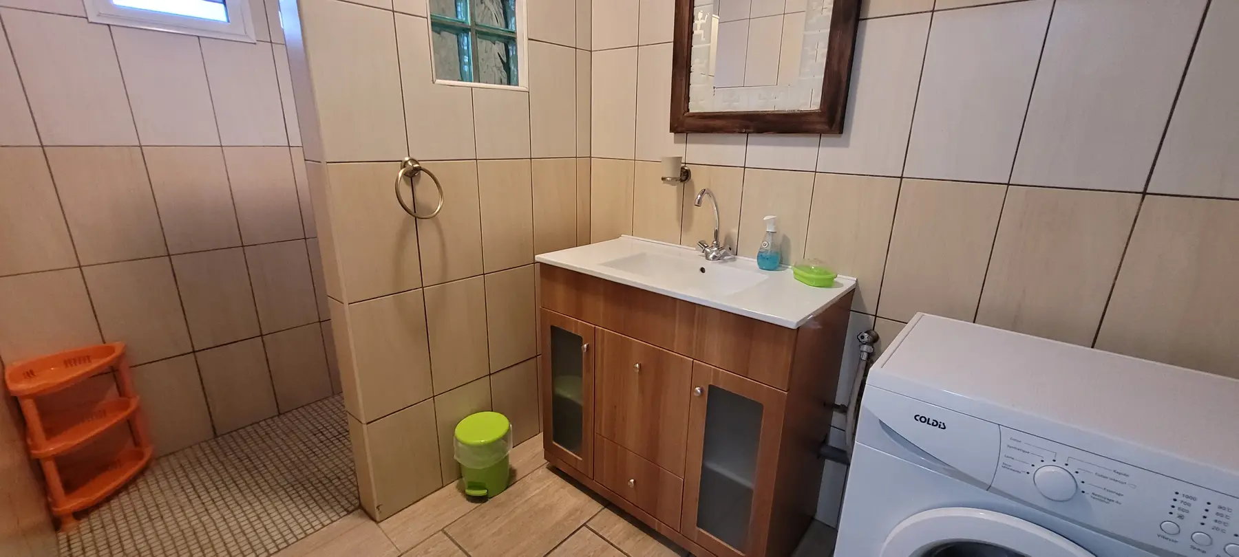 Salle d’eau et lave-linge