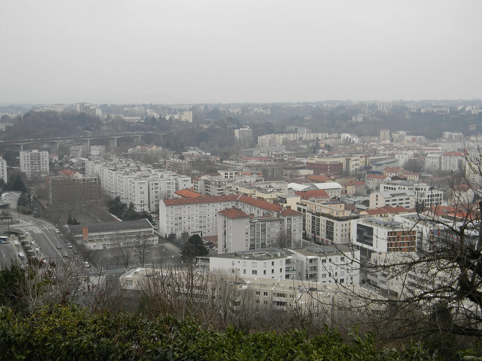 Vue de Lyon 9e arrondissement