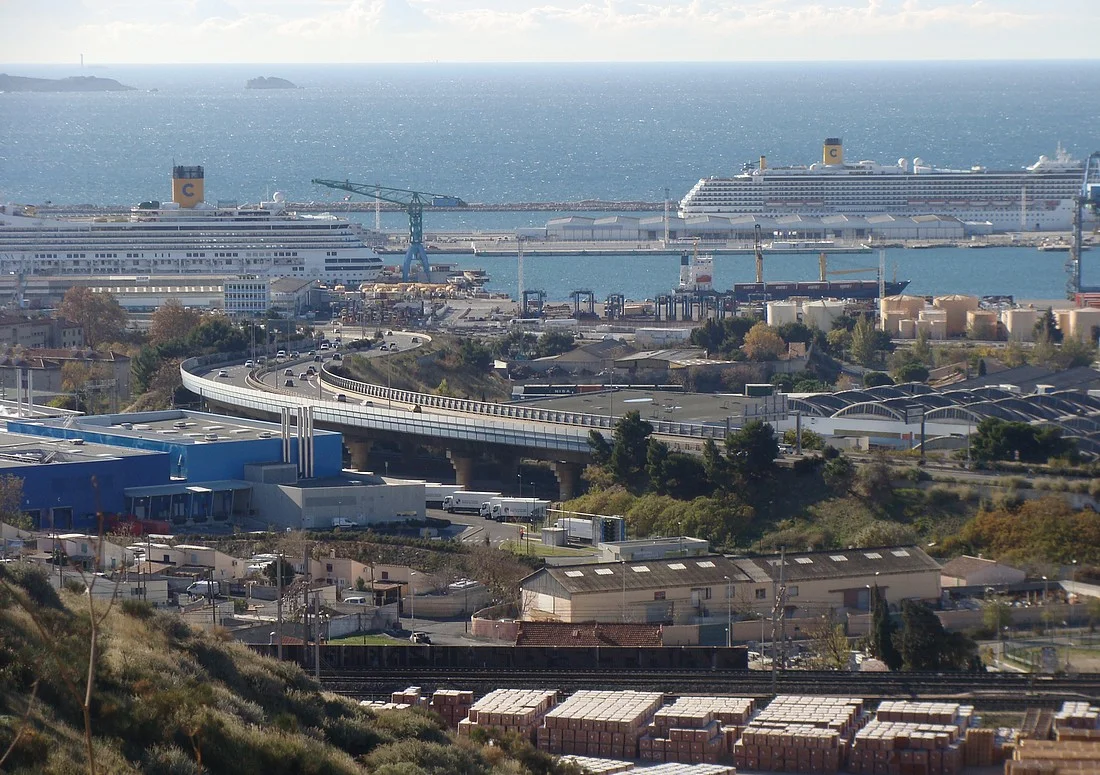 Vue de Marseille 16e arrondissement
