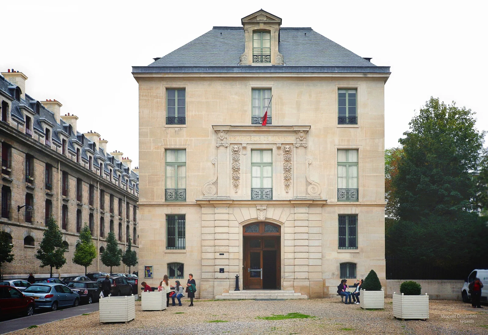 Vue de Paris 4e arrondissement