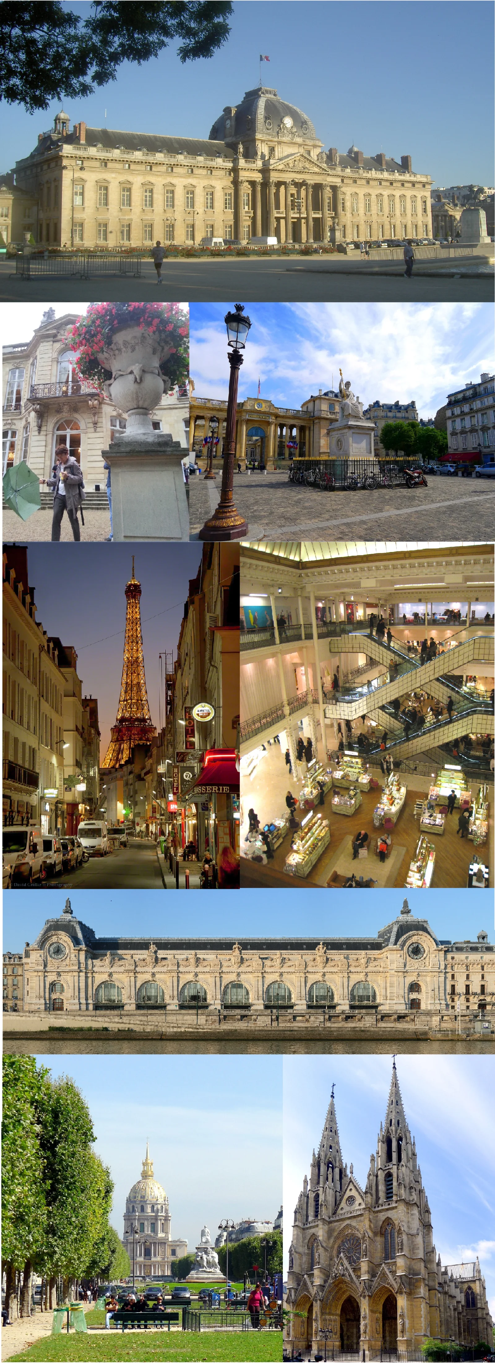 Vue de Paris 7e arrondissement