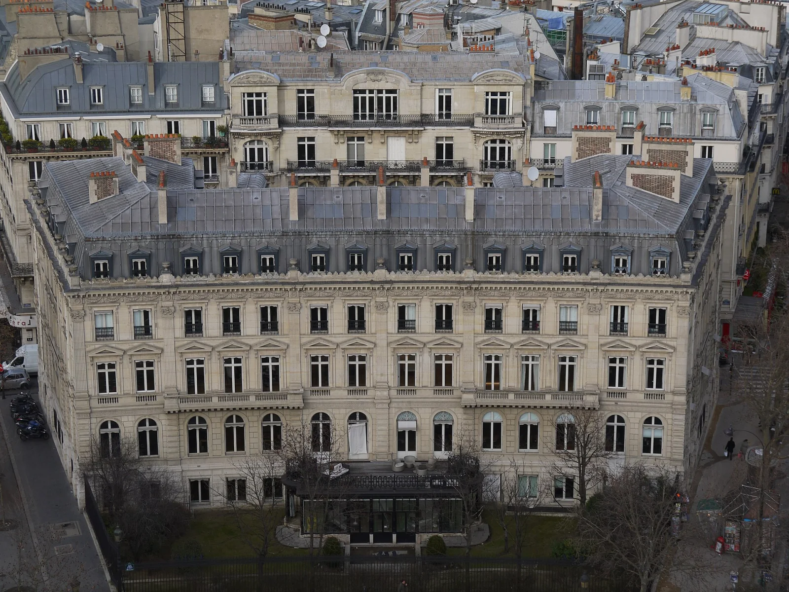 Vue de Paris 17e arrondissement