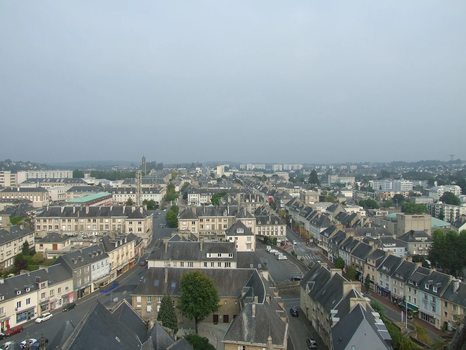 Vue de Saint-Lô